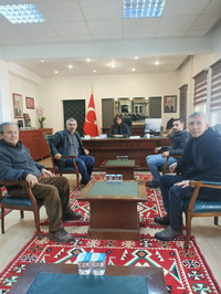 Halk Otobüsü Şöförlerinden Kaymakam Tunalı'ya Hayırlı Olsun Ziyareti