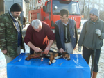 Yaban Domuzunun  Yaraladığı Av Köpeği Ameliyat Edldi