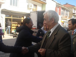 Şener Şen ve Olgun Şimşek'e Taraklılılardan Yoğun İlgi