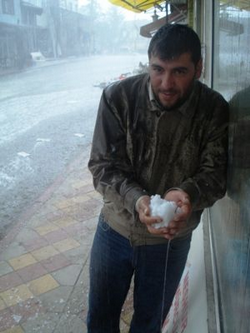 Fındık Büyüklüğünde Dolu Yağışı