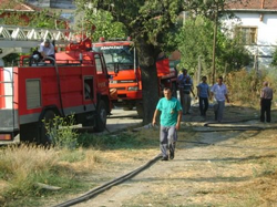 Boş Arsada Ot Yangını