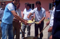 Akçapınar Köyünde Hayır Pilavı Düzenlendi.