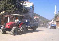 20 dakikalık Sağanak Yağış Taraklıyı olumsuz Etkiledi