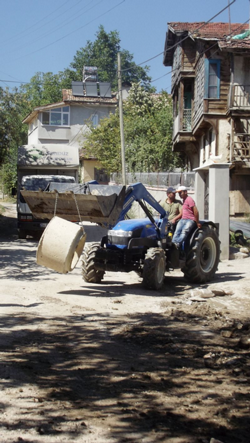 Mahdumlar Köyünde Altyapı Çalışması