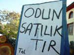 Kışlık Odun Olarak Sattı