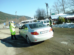 Trafik Ekiplerinden Kar Lastiği Denetimi