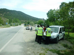 Taraklı Emniyet Müdürlüğü Trafik Ekipleri Kontrollerini Sıklaştırdı.