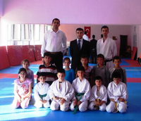 Kaymakam Yılmaz Karate Sporcularını Ziyaret Etti.