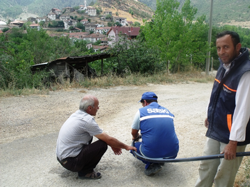 SASKİ Taraklıda İlk Su Bağlantılarını Yapmaya Başladı