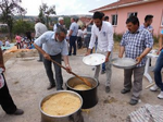 Akçapınar Köyünde Geleneksel Hayır Pilavı Yapıldı