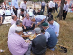 Akçapınar Köyünde Geleneksel Hayır Pilavı Yapıldı