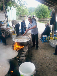 Yeniköy’de Hayır Pilavı Geleneği Sürdü