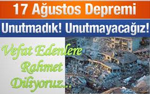 Marmara Depreminin 15.Yılı