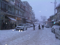 Taraklı'da Kar Yağışı Yeniden Başladı