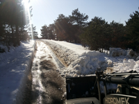 Uğurlu Mahallesinde Yol Genişletme Çalışması