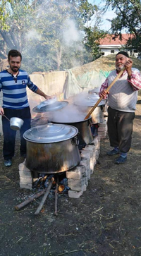 Hacıyakup-Paşalar Mahallesi’n de Hacı Pilavı Geleneği