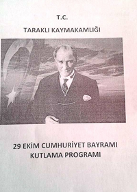 Kaymakamlık Bayram Programını Açıkladı