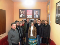 CHP TARAKLI İLÇE TEŞKİLATINA ZİYARET: