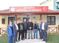 Sakarya Muhtarlar Derneği Başkanı Erdem'e Ziyaret