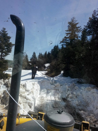 Yayla Yolu Temizlendi