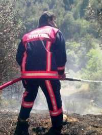 Taraklı'da Yangın