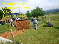 Karagöl Yaylası Cuma Camii Çevre Düzenlemesi