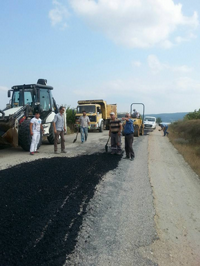 Taraklı’da Mahalle Yollarında Çalışmalar Sürüyor