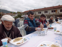 Hacı Pilavı İkramı Yapıldı