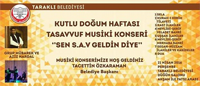 Tasavvuf Musikisi Konserine Davet