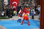 Cumhuriyet Bayramında Müthiş Wushu Gösterisi