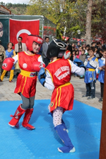 Cumhuriyet Bayramında Müthiş Wushu Gösterisi