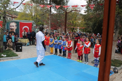 Cumhuriyet Bayramında Müthiş Wushu Gösterisi