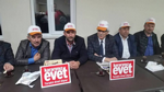 AK Parti İlçe Başkanı Erdal Özen :Taraklı EVET Diyor  dedi.