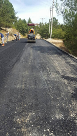 Okul Yolu Asfaltlandı