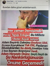 Sosyal Medyada Yapılan Bu Paylaşımın Ardından