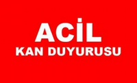 Acil Kan İhtiyacı