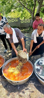 Uğurlu ve Hark Mahallesinde Hayır Pilavı