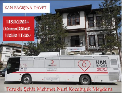 KAN BAĞIŞINA DAVET!