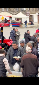 Taraklı Aşağı Camii’nde Pilav ve Ayran İkramı