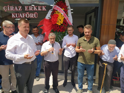 Taraklı'da Çiraz Erkek Kuaförü Açıldı